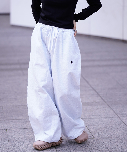 セール】ANGLAN Wappen Sweat Balloon Pants ANG-005（スウェット