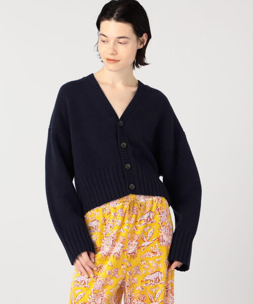 MACPHEE（マカフィー）の「ラムカシミヤ Vネックカーディガン