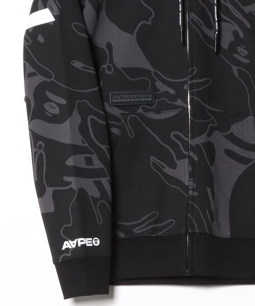 AAPE NOW ZIP UP HOODIE(CAMOUFLAGE) | AAPE.JP