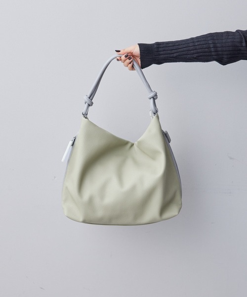 A4対応》樹脂パーツワンハンドルバッグ（トートバッグ）｜ear