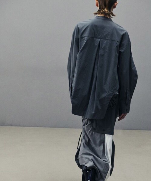 UN3D./アンスリード】PATTERN MIX SHIRT/パターンミックスシャツ