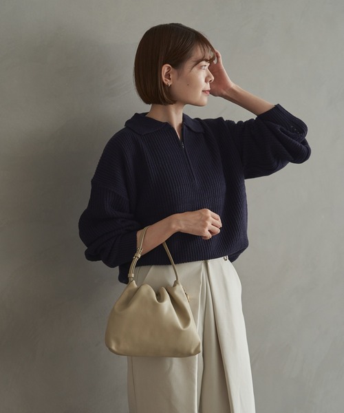 russet（ラシット）の「《gem_by russet》レザーワンハンドルバッグ