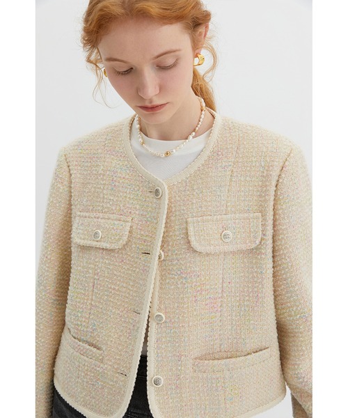 Fano Studios ノーカラージャケットのファッション通販ページ-chuclla