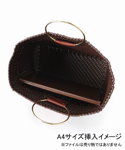 VELETTO/ヴェレット】RING TOTE（かごバッグ）｜VELETTO（ベレット）の