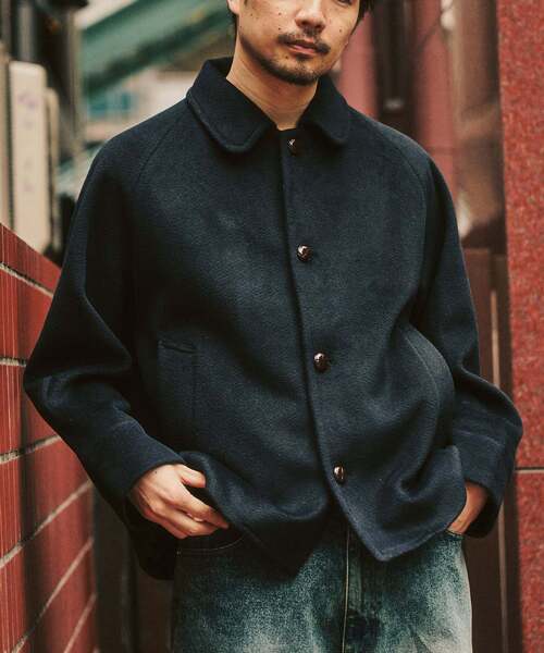 セール】ラウンドカラーブルゾン（その他アウター）｜417 EDIFICE