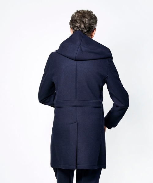 junhashimoto（ジュンハシモト）の「SHAWL HOODED COAT（ダッフル