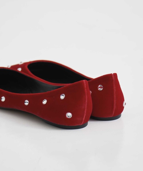 PIPPICHIC/ピッピシック】PP25-LINDA DIAMOND 8/スクエアトゥビジュー