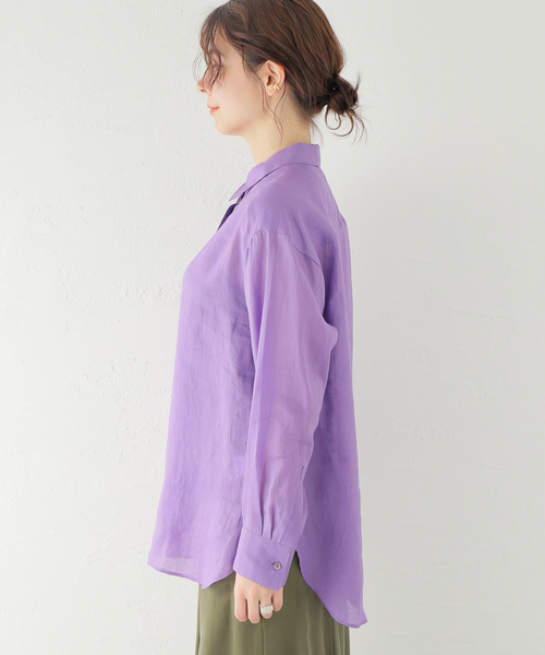 Spick & Span（スピックアンドスパン）の「ラミーチュニックシャツ
