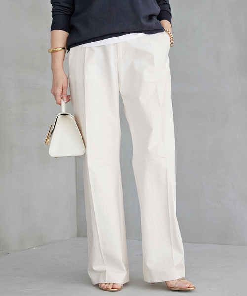 Deuxieme Classe（ドゥーズィエムクラス）の「TUCK CHINO ワイドパンツ
