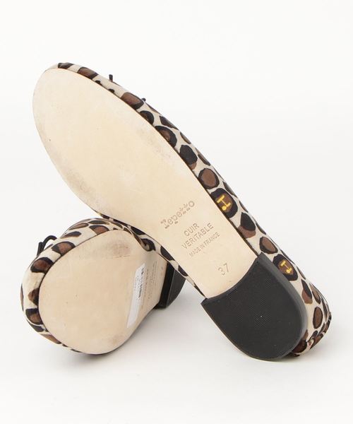 Repetto（レペット）の「【repetto/レペット】レオパード柄バレエ
