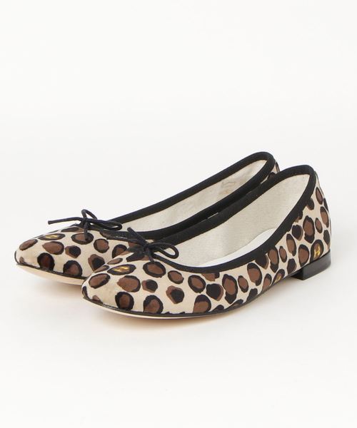 Repetto（レペット）の「【repetto/レペット】レオパード柄バレエ