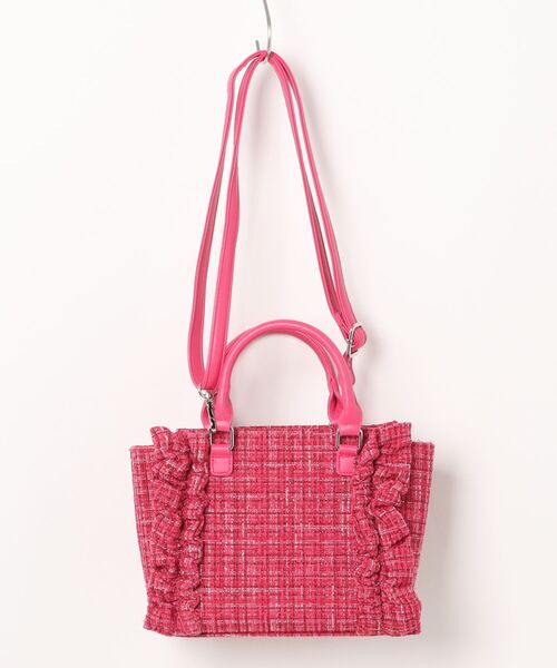痛バ】確定ファンサのおまじないツイードBAG（ショルダーバッグ