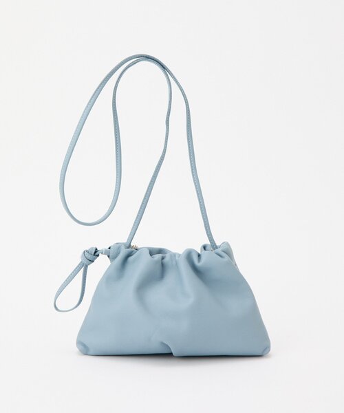 セール】レザー巾着4WAYミニショルダーバッグ（ショルダーバッグ