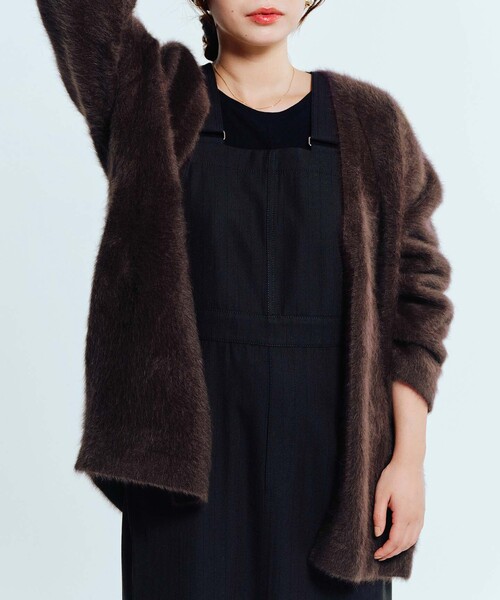 IENA（イエナ）の「フォックスカシミヤ Vネックカーディガン