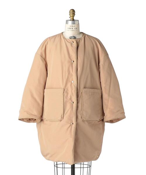 Drawer（ドゥロワー）の「Drawer キルトダウンファーポケットコート