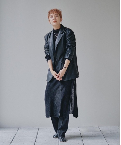 TODAYFUL（トゥデイフル）の「エコレザーテイラージャケット