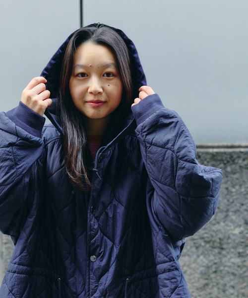 セール】【2/5再値下げ】ナイロン キルティング フード コート（その他