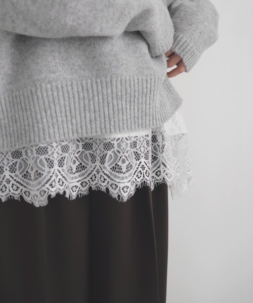 レースサテンキャミ（キャミソール）｜LIAN（リアン）のファッション