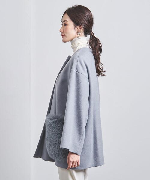 UNITED ARROWS（ユナイテッドアローズ）の「ウールカシミヤ フォックス