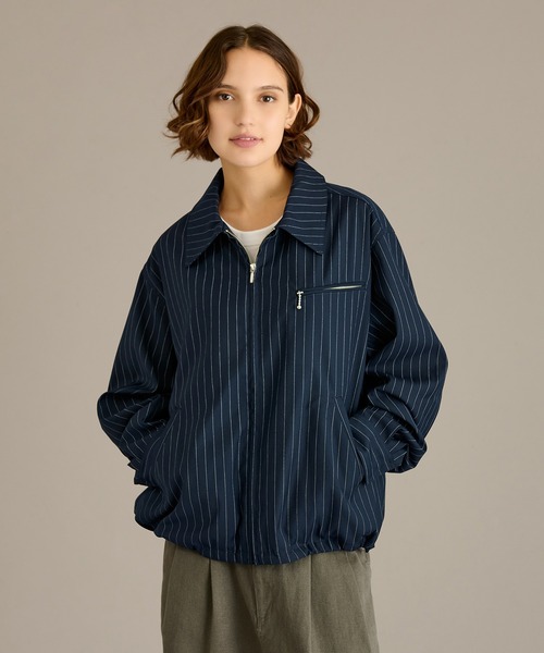 セール】ZIP STRIPE JACKET / ジップストライプジャケット（その他