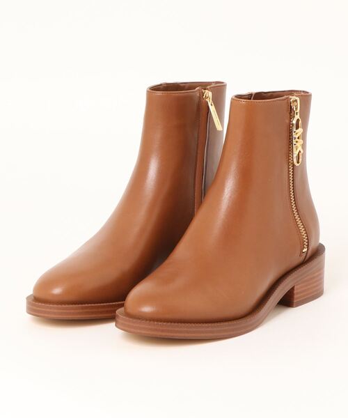 MICHAEL KORS（マイケルコース）の「REGAN レザー アンクルブーツ