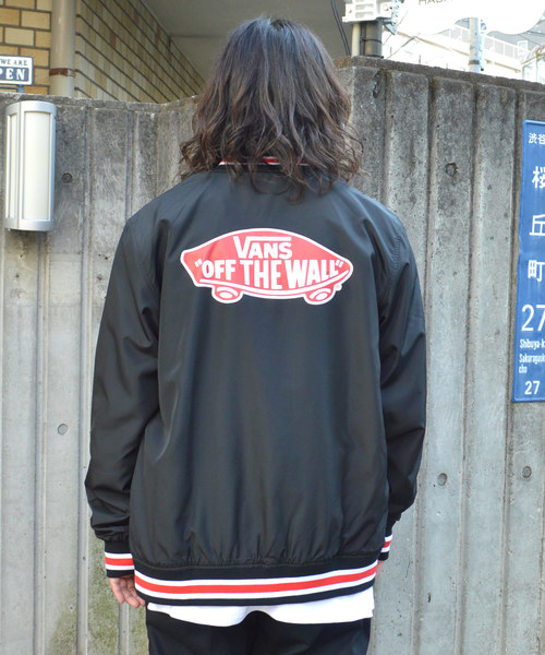 VANS（バンズ）の「VANS/ヴァンズ Line Rib Stadium Jacket