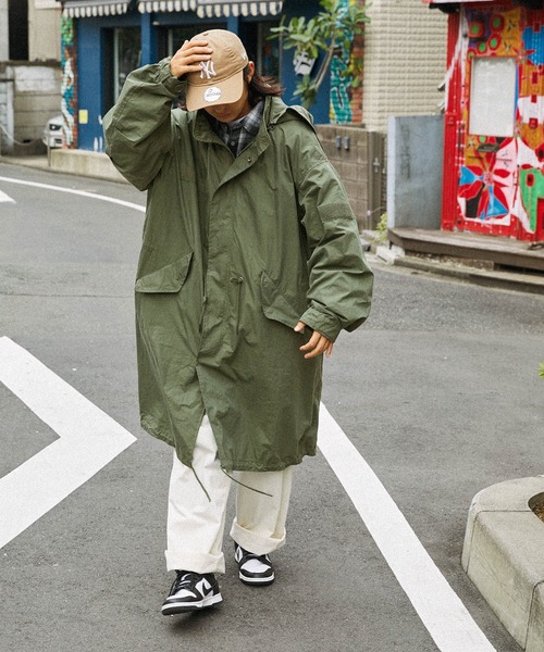 7WAY ファー切替ライナーブルゾン＆フード脱着 ビッグシルエットM-65