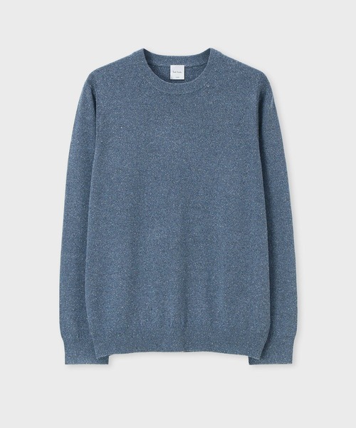 セール】カラーネップ クルーネックニット / 153452 256Z（ニット