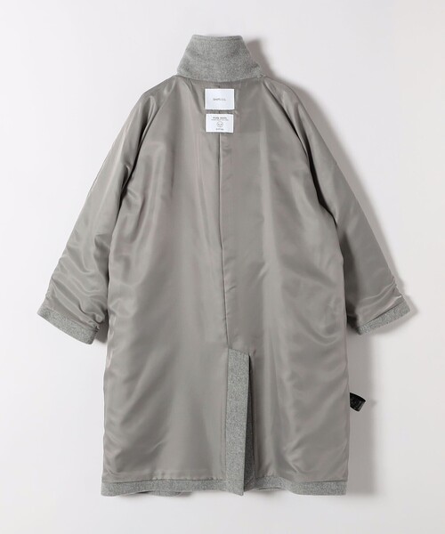 セール】SHIPS any: PURE WOOL スタンド ＆ ビッグカラー コート