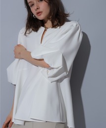 CADUNE（カデュネ）の「裾フレアブラウス（シャツ/ブラウス）」 - WEAR