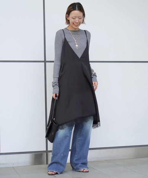 NEWレースドッキングワンピース（ワンピース）｜AP STUDIO（エーピー