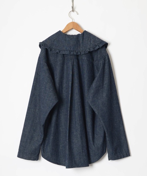 HOLIDAY（ホリデイ）の「PURITAN COLLAR DENIM SHIRT (O.WASH
