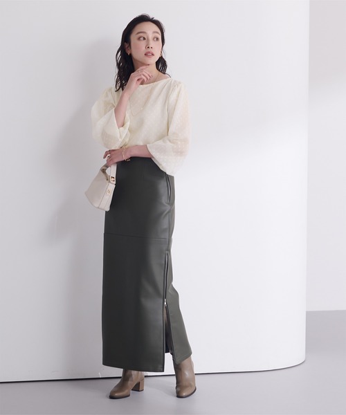 シアードットボートネックブラウス（シャツ/ブラウス）｜ur's