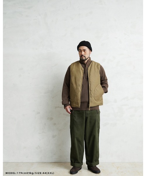 WAIPER.inc 米海軍 U.S.NAVY N-1 デッキベスト【WP29】（ミリタリー