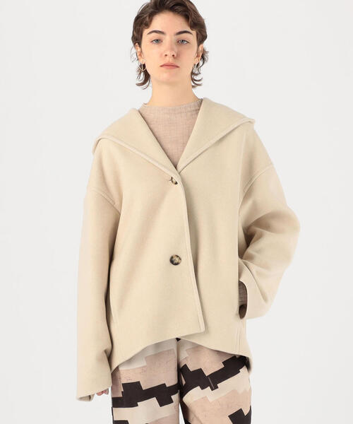 セール】ニューモッサ フーデッドショートコート（その他アウター