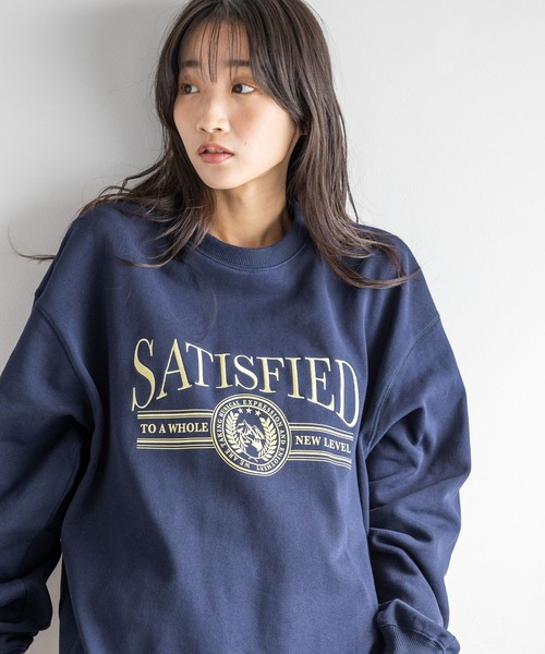 LOWRYS FARM（ローリーズファーム）の「USAウラケロゴプルオーバー