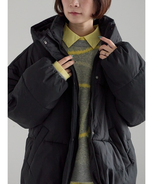 セール】【ZOZO限定】裾ラウンドフェイクダウン（ブルゾン）｜Samansa