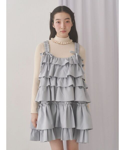 merry jenny（メリージェニー）の「ホイップクリームミニワンピース