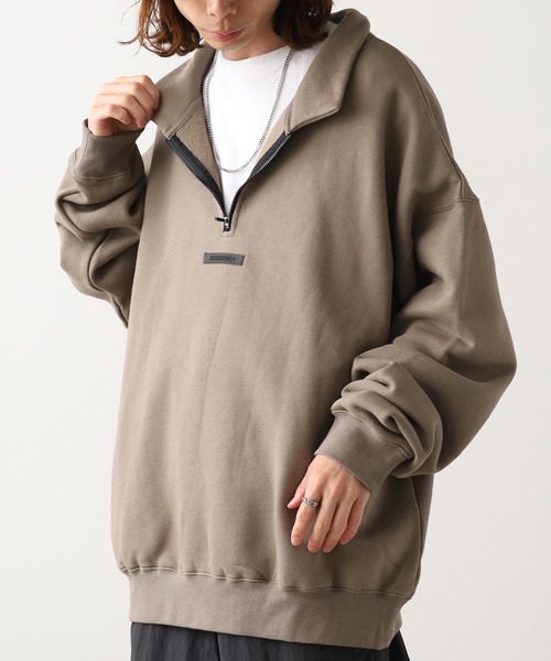 セール】FOG ESSENTIALS/エッセンシャルズ FOG BACK LOGO HALF ZIP