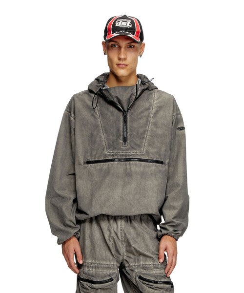 セール】メンズ ナイロン ハーフジップ ジャケット J-NOODE-A