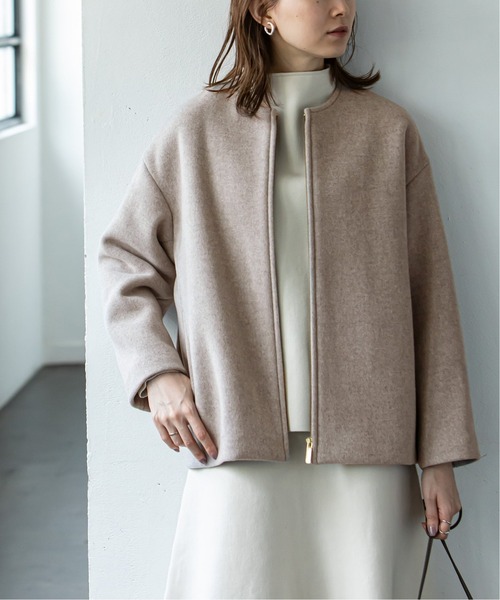 Noble（ノーブル）の「MTRカラーレスジップショートコート◇（ノー