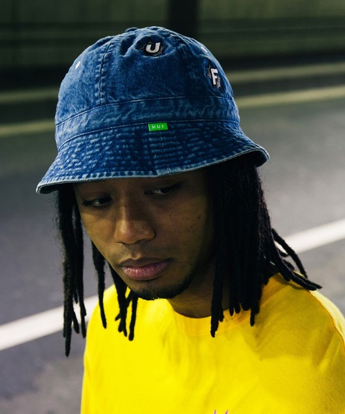 HUF（ハフ）の「INFINITY JEWEL DENIM BELL HAT / HUF バケハ バケット