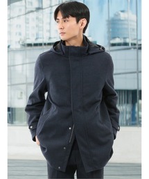 メンズのダッフルコート（ブルー・ネイビー/青色系）ファッション通販