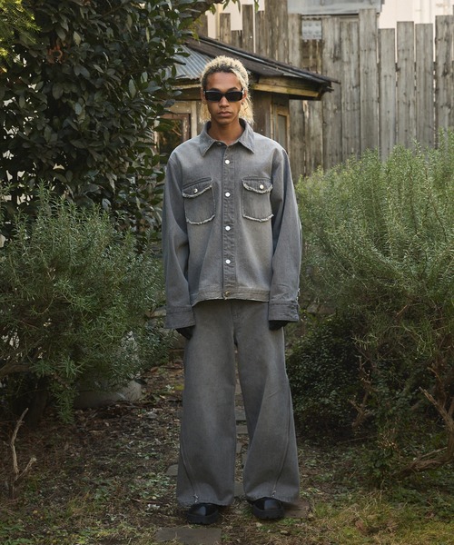 GRANCY（グランシー）の「【GRANCY】ZipDesign Buggy DenimPants