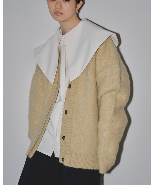 TODAYFUL（トゥデイフル）の「ブラッシュドVネックカーディガン