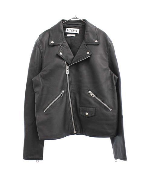 ブランド古着】バイカーレザーライダースジャケット（ライダース