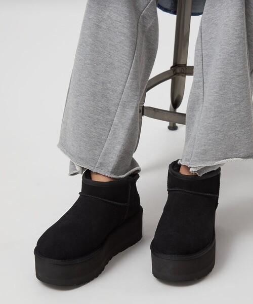 セール】＜UGG＞クラシック ウルトラ ミニ プラットフォーム / Classic