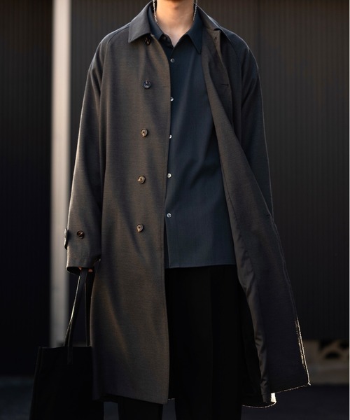 CLEL】TR Loose Soutien Collar Coat / TR ルーズ ステンカラーコート