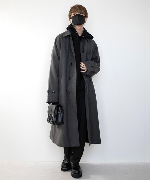 CLEL】TR Loose Soutien Collar Coat / TR ルーズ ステンカラーコート