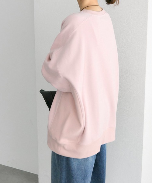 PUAL CE CIN（ピュアルセシン）の「裏起毛チュニックプルオーバー